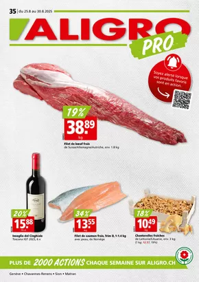 Aligro Katalog | Actions PRO #35 | 2025-08-25T00:00:00.000Z - 2025-08-30T00:00:00.000Z