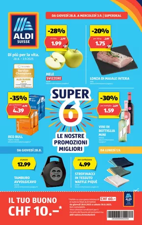 Aldi Katalog in Basel | Top-Ängbot für alli Schnäppchenjäger | 2025-08-28T00:00:00.000Z - 2025-09-03T00:00:00.000Z