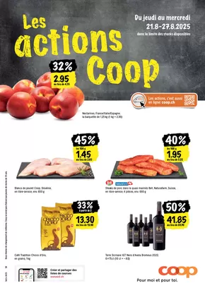 Coop City Katalog in Richterswil | Coop City reklamblad | 2025-08-21T00:00:00.000Z - 2025-08-27T00:00:00.000Z