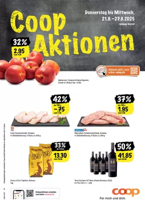 Coop City Katalog in Richterswil | Exklusivi Deals und Schnäppchen | 2025-08-21T00:00:00.000Z - 2025-08-27T00:00:00.000Z