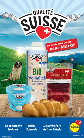 Lidl Katalog in Bern | Qualité Suisse - DE | 2025-08-28T00:00:00.000Z - 2025-09-03T00:00:00.000Z