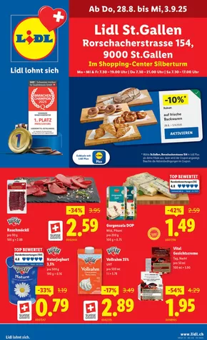 Lidl Katalog in Bern | Neueröffnung St.Gallen - DE | 2025-08-28T00:00:00.000Z - 2025-09-03T00:00:00.000Z