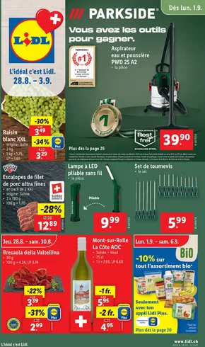 Lidl Katalog in Bern | Jetzt spare mit üse Deals | 2025-08-28T00:00:00.000Z - 2025-09-03T00:00:00.000Z
