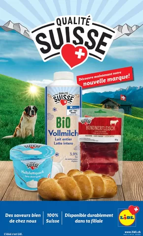 Lidl Katalog in Bern | Qualité Suisse - FR | 2025-08-28T00:00:00.000Z - 2025-09-03T00:00:00.000Z