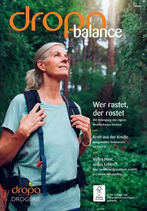 Dropa Katalog in St. Gallen | Dropa reklamblad | 2025-08-25T00:00:00.000Z - 2025-09-08T00:00:00.000Z