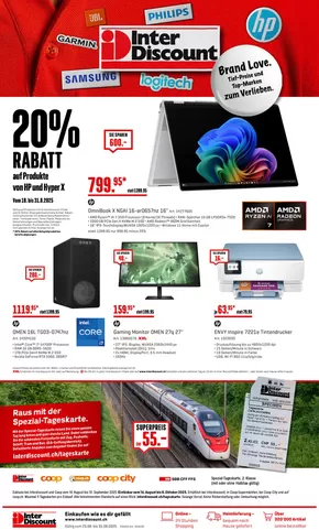 Interdiscount Katalog in Lyss | Exklusivi Deals für üsi Chunde | 2025-08-25T00:00:00.000Z - 2025-08-31T00:00:00.000Z