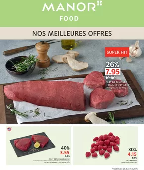 Manor Katalog in Genève | Le catalogue actuel - FR | 2025-08-26T00:00:00.000Z - 2025-09-01T00:00:00.000Z