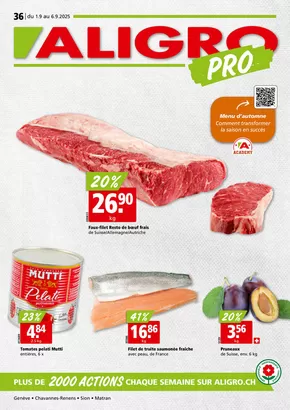 Aligro Katalog | Actions PRO #36 | 2025-09-01T00:00:00.000Z - 2025-09-06T00:00:00.000Z