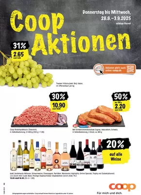 Coop City Katalog in Basel | Coop City reklamblad | 2025-08-28T00:00:00.000Z - 2025-09-03T00:00:00.000Z