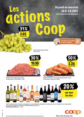 Coop City Katalog in Basel | Top-Ängbot für alli Schnäppchenjäger | 2025-08-28T00:00:00.000Z - 2025-09-03T00:00:00.000Z