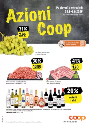 Coop City Katalog in Basel | Groossi Uswahl a Ängbot | 2025-08-28T00:00:00.000Z - 2025-09-03T00:00:00.000Z