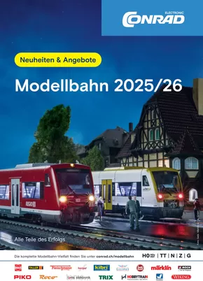 Conrad Katalog in Zürich | Modellbahn Katalog 2025/2026 | 2025-01-01T00:00:00.000Z - 2026-12-31T00:00:00.000Z