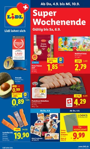 Lidl Katalog in Wettingen | Exklusivi Deals für üsi Chunde | 2025-09-04T00:00:00.000Z - 2025-09-10T00:00:00.000Z