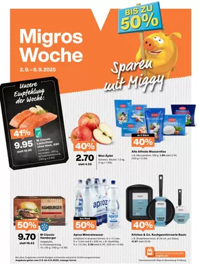 Migros Katalog in Altdorf | Aktuälli Sonderaktione | 2025-09-02T00:00:00.000Z - 2025-09-08T00:00:00.000Z