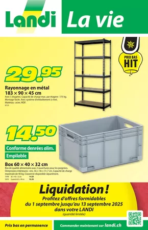 Landi Katalog | Rabatt und Aktione | 2025-09-01T00:00:00.000Z - 2025-09-13T00:00:00.000Z