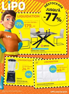 Lipo Katalog in Dübendorf | Lipo Catalogue - FR | 2025-09-02T00:00:00.000Z - 2025-09-22T00:00:00.000Z