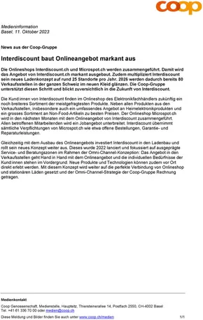 Interdiscount Katalog in Dietikon | Groossi Uswahl a Ängbot | 2025-09-03T00:00:00.000Z - 2025-09-17T00:00:00.000Z