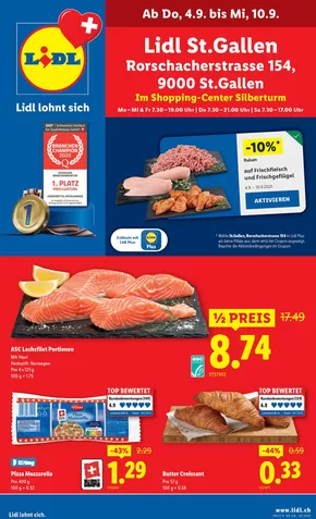 Lidl Katalog | Neueröffnung St.Gallen - DE | 2025-09-04T00:00:00.000Z - 2025-09-10T00:00:00.000Z