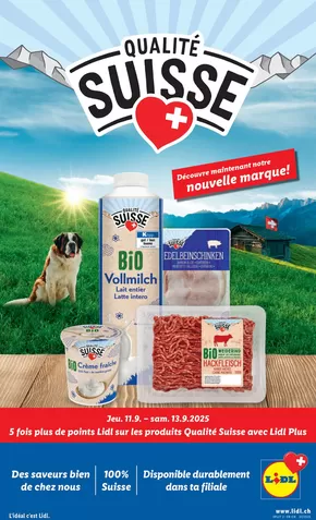 Lidl Katalog | Qualité Suisse - FR | 2025-09-11T00:00:00.000Z - 2025-09-17T00:00:00.000Z