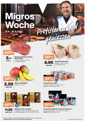 Migros Katalog in Langenthal | Top-Deals für alli Chunde | 2025-09-08T00:00:00.000Z - 2025-09-22T00:00:00.000Z