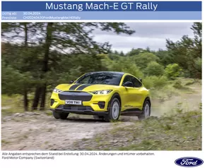 Ford Katalog in Basel | FORD MUSTANG MACH-E Preisliste Preisliste | 2024-10-28T00:00:00.000Z - 2025-10-28T00:00:00.000Z