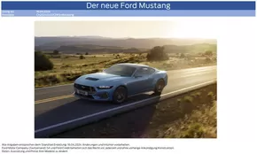 Ford Katalog in Basel | DER NEUE FORD MUSTANG Preisliste | 2024-10-28T00:00:00.000Z - 2025-10-28T00:00:00.000Z