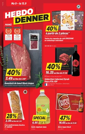 Denner Katalog in Langenthal | Hebdo Denner | 2025-09-09T00:00:00.000Z - 2025-09-23T00:00:00.000Z
