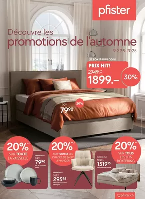 Pfister Katalog in Morges | Groossi Uswahl a Ängbot | 2025-09-09T00:00:00.000Z - 2025-09-23T00:00:00.000Z
