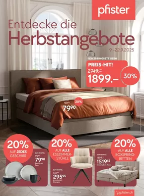 Pfister Katalog in Morges | Ängbot für Schnäppchenjäger | 2025-09-09T00:00:00.000Z - 2025-09-23T00:00:00.000Z