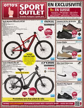 Otto's Katalog in Köniz | Otto's reklamblad - FR | 2025-09-09T00:00:00.000Z - 2025-09-23T00:00:00.000Z