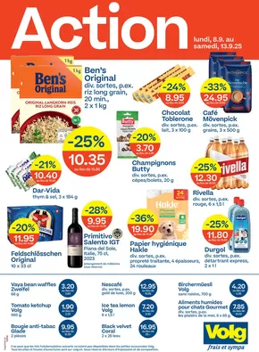 Volg Katalog in Aesch | Attraktiivi Sonderängbot für alli | 2025-09-09T00:00:00.000Z - 2025-09-23T00:00:00.000Z