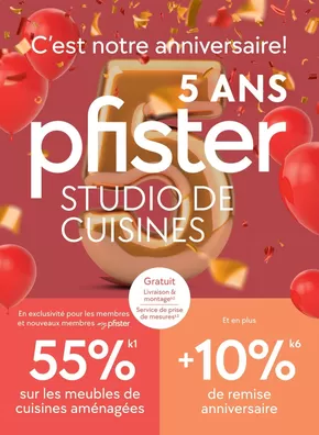 Pfister Katalog in Morges | Rabatt und Aktione | 2025-09-11T00:00:00.000Z - 2025-09-25T00:00:00.000Z