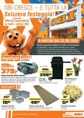 OBI Katalog in Buchs | Fatto con OBI. | 2025-09-21T00:00:00.000Z - 2025-10-11T00:00:00.000Z