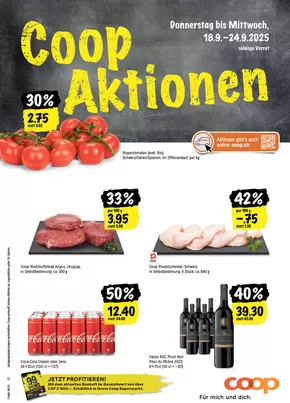 Coop City Katalog in Gossau (SG) | Top-Deals für alli Chunde | 2025-09-18T00:00:00.000Z - 2025-09-24T00:00:00.000Z