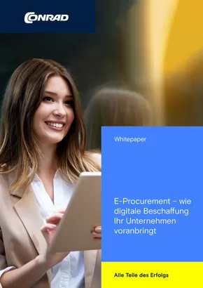 Conrad Katalog | Whitepaper E-Procurement | 2025-09-22T00:00:00.000Z - 2025-10-06T00:00:00.000Z