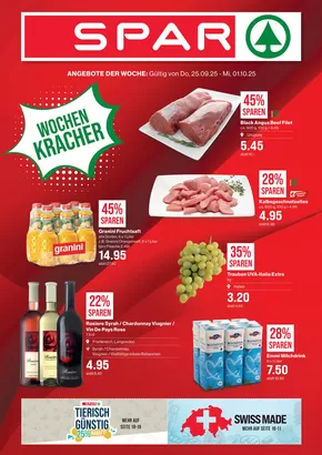 SPAR Katalog | Exklusivi Deals für üsi Chunde | 2025-09-24T00:00:00.000Z - 2025-10-08T00:00:00.000Z