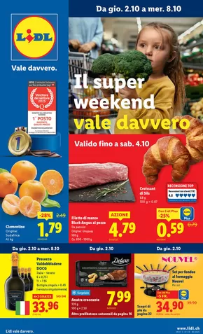 Lidl Katalog in La Chaux-de-Fonds | Aktuälli Sonderaktione | 2025-10-02T00:00:00.000Z - 2025-10-08T00:00:00.000Z