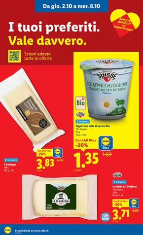 Lidl Katalog in La Chaux-de-Fonds | I tuoi preferiti: 2.10 - 8.10 - IT | 2025-10-02T00:00:00.000Z - 2025-10-08T00:00:00.000Z