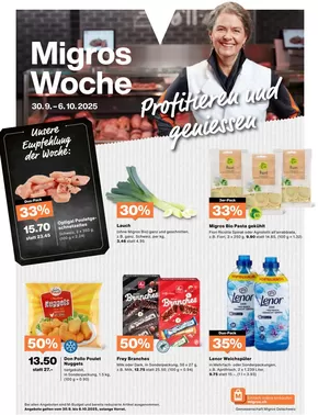 Migros Katalog in Winterthur | Üsi beste Deals für Sie | 2025-09-29T00:00:00.000Z - 2025-10-13T00:00:00.000Z