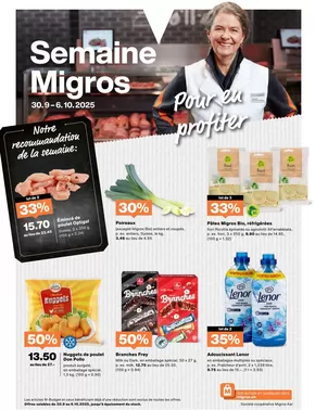 Migros Katalog in Luzern | Tolles Ängbot für Schnäppchenjäger | 2025-09-29T00:00:00.000Z - 2025-10-13T00:00:00.000Z