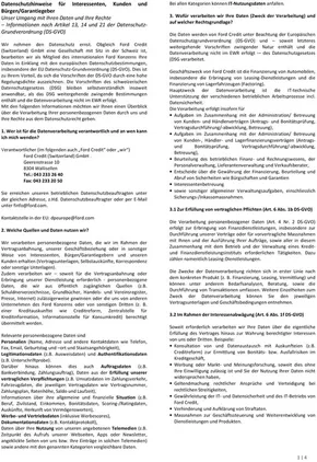 Ford Katalog in Bellinzona | BRO Datenschutzhinweis fur Interessenten Kunden und Burgen DE | 2025-09-30T00:00:00.000Z - 2025-10-14T00:00:00.000Z