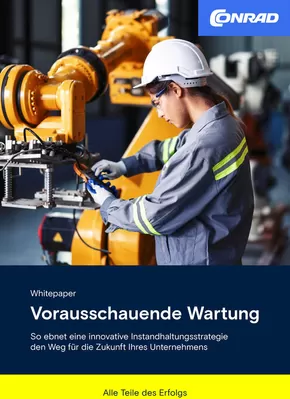 Conrad Katalog | Whitepaper vorausschauende Wartung | 2025-10-01T00:00:00.000Z - 2025-10-15T00:00:00.000Z