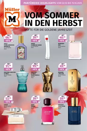 Müller Katalog in Genève | Jetzt spare mit üse Deals | 2025-10-02T00:00:00.000Z - 2025-10-15T00:00:00.000Z