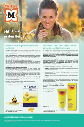 Müller Katalog | Rabatt und Aktione | 2025-10-02T00:00:00.000Z - 2025-10-16T00:00:00.000Z
