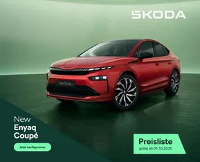 Škoda Katalog in Bellinzona | Preisliste New Enyaq Coupé | 2025-10-03T00:00:00.000Z - 2025-10-17T00:00:00.000Z
