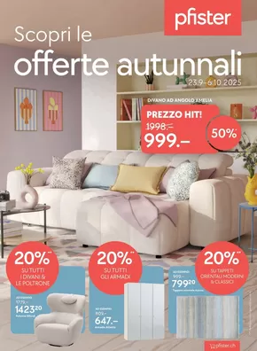 Pfister Katalog in Risch-Rotkreuz | Pfister reklamblad | 2025-10-04T00:00:00.000Z - 2025-10-18T00:00:00.000Z