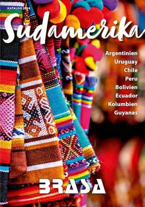 Globetrotter Katalog | Lateinamerika und Karibik - Brasa Reisen – Südamerika | 2025-10-04T00:00:00.000Z - 2025-10-18T00:00:00.000Z