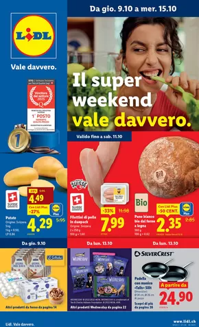 Lidl Katalog in Opfikon | Attraktiivi Sonderängbot für alli | 2025-10-09T00:00:00.000Z - 2025-10-15T00:00:00.000Z
