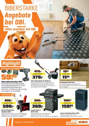 OBI Katalog in Locarno | Alles machbar mit OBI. | 2025-10-12T00:00:00.000Z - 2025-10-21T00:00:00.000Z