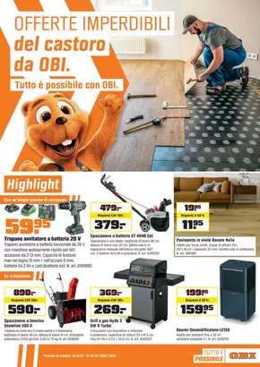 OBI Katalog in Lausanne | Tutto è possibile con OBI. | 2025-10-12T00:00:00.000Z - 2025-10-21T00:00:00.000Z